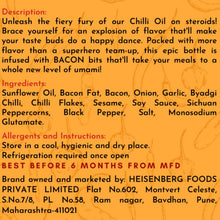 Load image into Gallery viewer, Bacon Chilli Oil - nomadfoodproject
